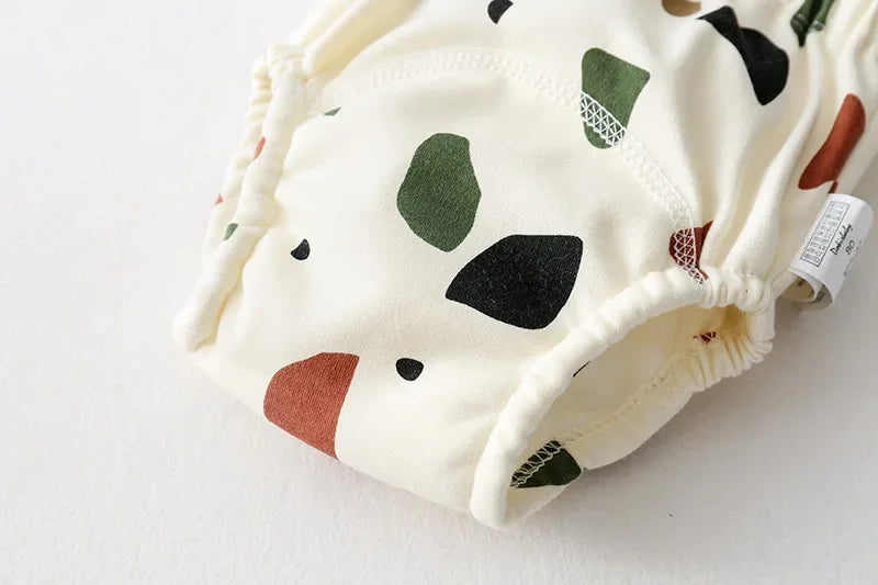 Cotton Baby Training Pants for Kids Diaper Waterproof Underwear Infant