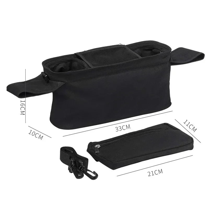 Baby Stroller Storage Large Capacity Travel Hanging Bag Mummy Bag