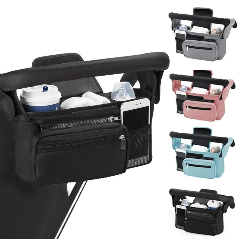 Baby Stroller Storage Large Capacity Travel Hanging Bag Mummy Bag
