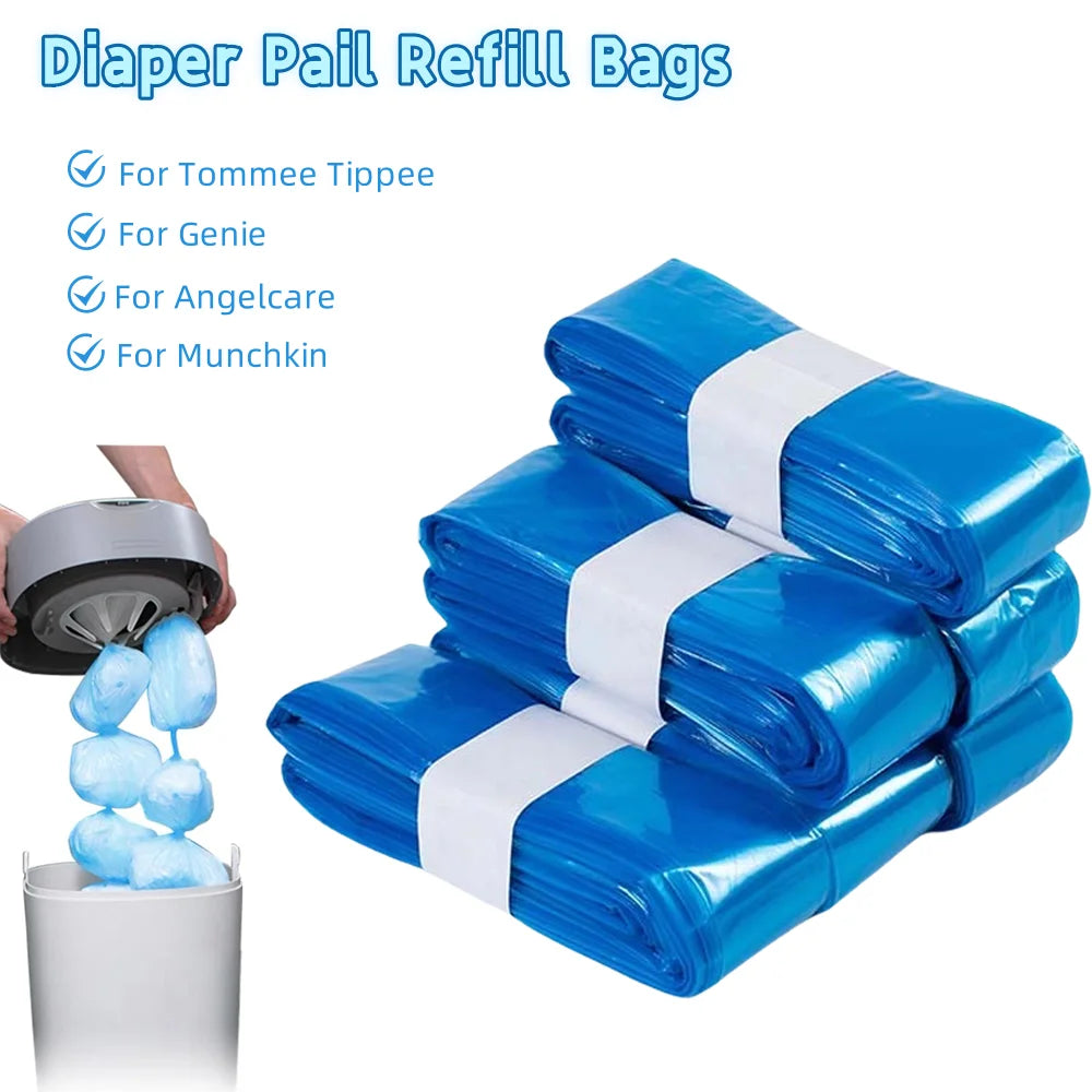 Nappy Bin Refill Bags for Sangenic Tommee Tippee, Refill Bags for