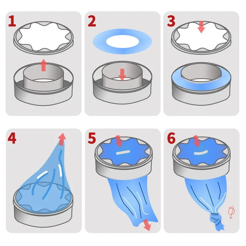 Nappy Bin Refill Bags for Sangenic Tommee Tippee, Refill Bags for