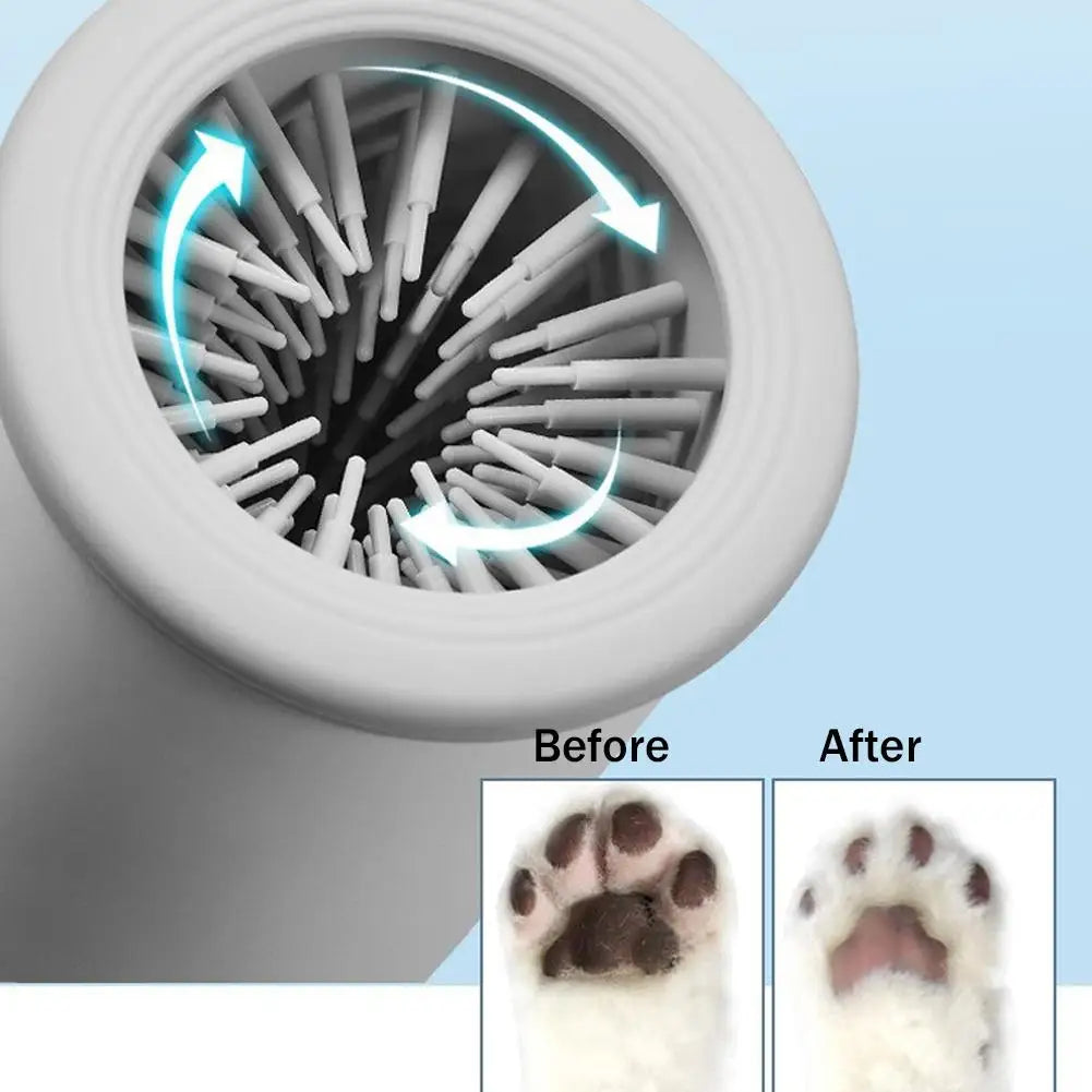 Dog Paw Cleaner Automatic Pet Foot Paw Washer Electric Paw Massager