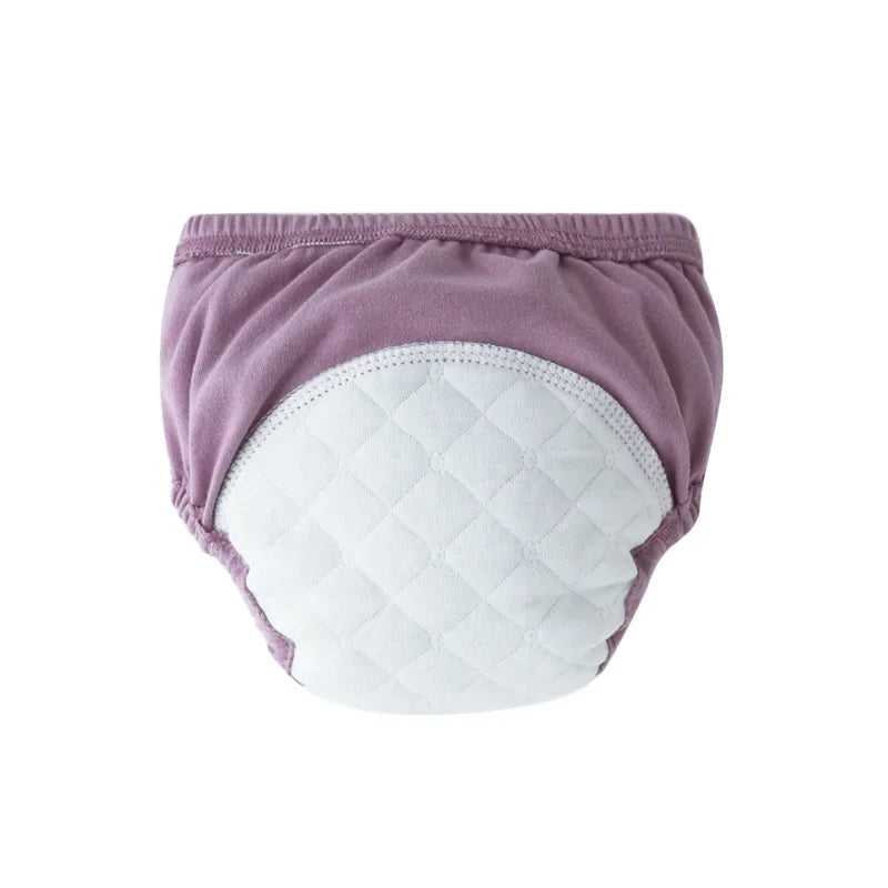 3/6Pcs Baby Diaper Training Pants Kids Underwear for Girls Boys