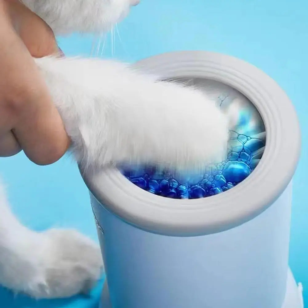 Dog Paw Cleaner Automatic Pet Foot Paw Washer Electric Paw Massager