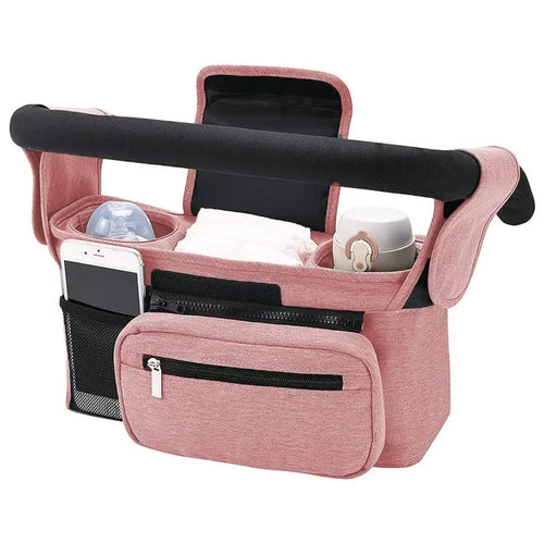 Baby Stroller Storage Large Capacity Travel Hanging Bag Mummy Bag
