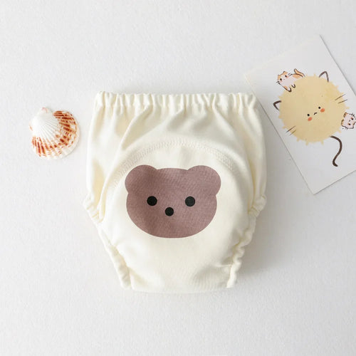 Cotton Baby Training Pants for Kids Diaper Waterproof Underwear Infant