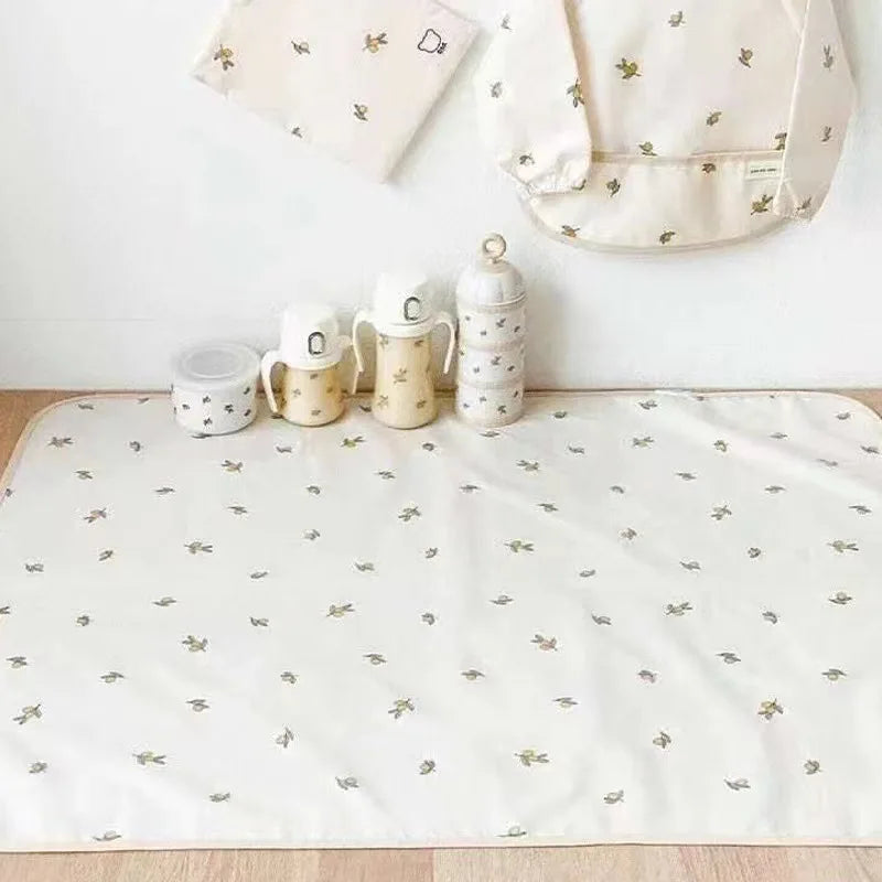 Waterproof Baby Diaper Changing Mat Washable Newborn Urine Pad Babies