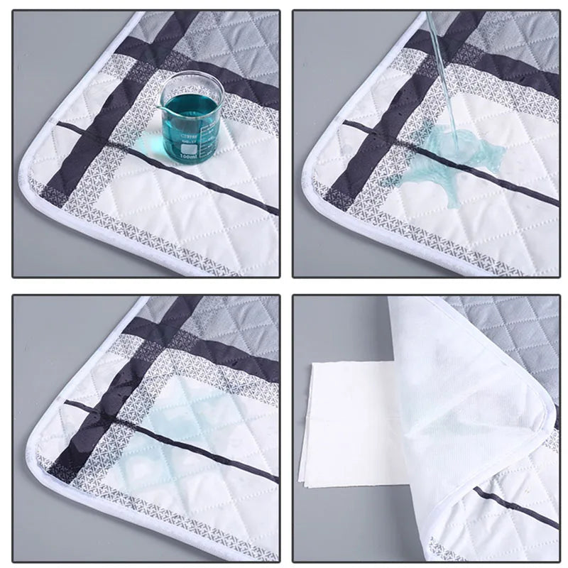 Waterproof Washable Mattress Urine Mat for Baby Toddlers Cute Cartoon