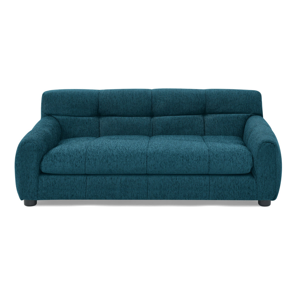 Soft and comfortable pet sofa with backrest and armrests, suitable for